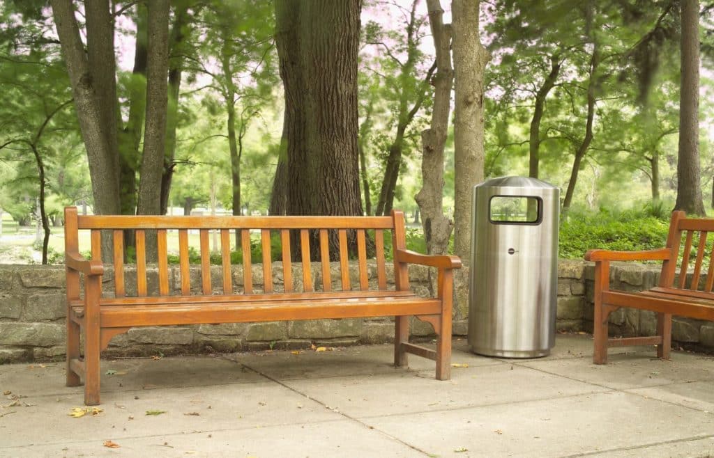 Outdoor Trash Cans for Parks